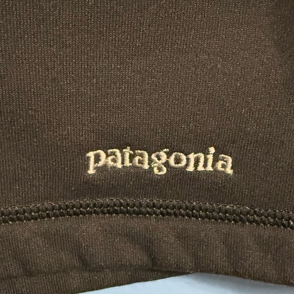 Patagonia‎ Capilene Black Long-Sleeved Size L Fleece Lined Crew - Picture 4 of 6